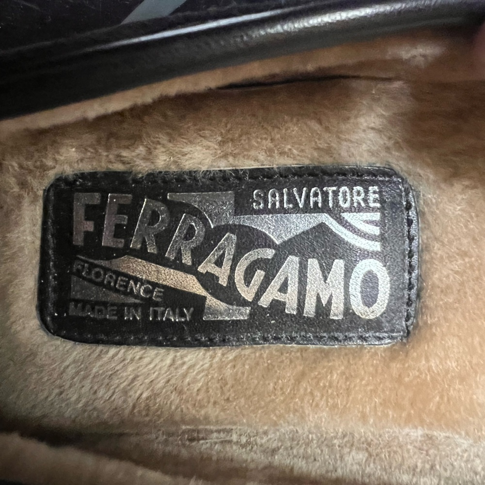 Salvatore Ferragamo driving shoes 8 B - Picture 7 of 8